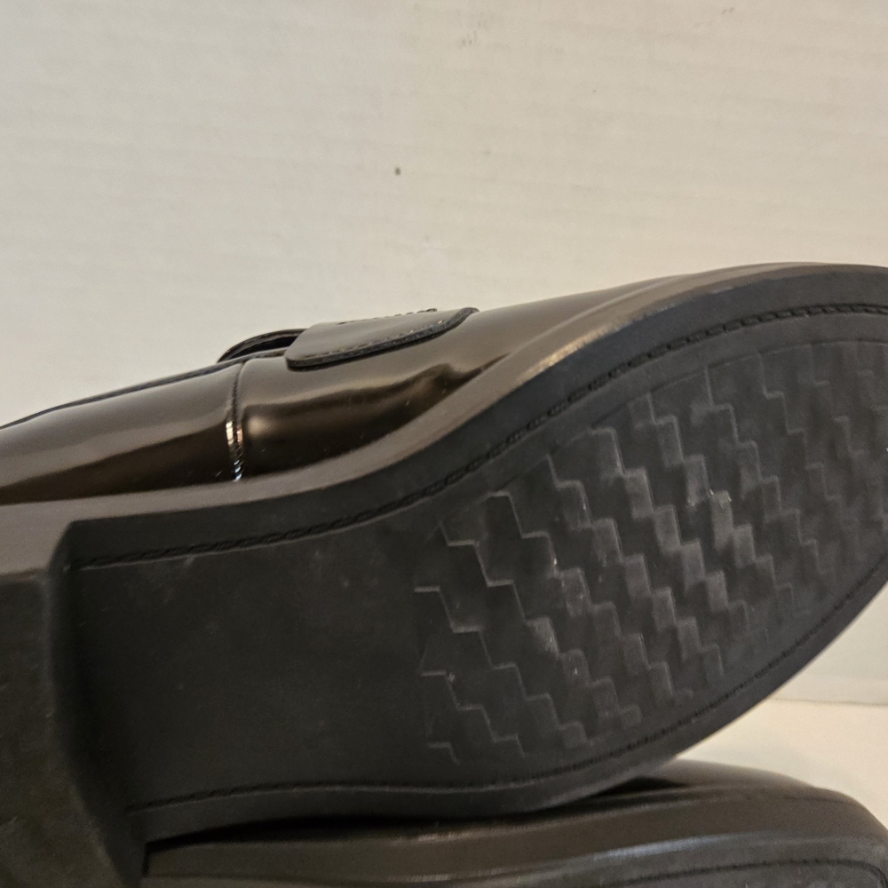 Madden Girl   Women's Penny Loafers Black Block Heel Size 10 - Picture 13 of 13